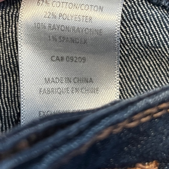 Cleo Curvy Dark Wash Flare Jeans 16 - Picture 11 of 13